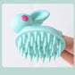 Soft Rubber Shampoo Brush for Kids' Scalp Massage
