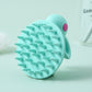 Soft Rubber Shampoo Brush for Kids' Scalp Massage