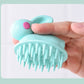 Soft Rubber Shampoo Brush for Kids' Scalp Massage