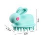Soft Rubber Shampoo Brush for Kids' Scalp Massage
