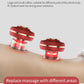 Portable Electric Cupping Massager with Red Light (2 Cups)