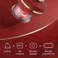 Portable Electric Cupping Massager with Red Light (2 Cups)