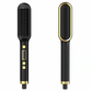 LCD Hair Straightening Comb with Dual-Use Curling Iron